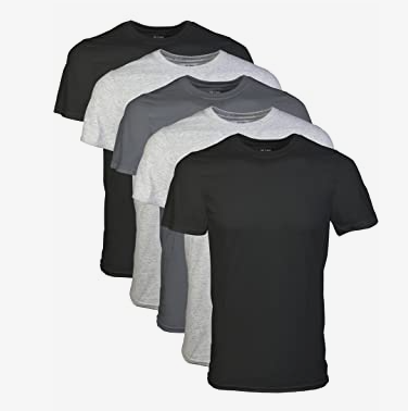 Gildan Men's Crew T-Shirts, Multipack, Style G1100